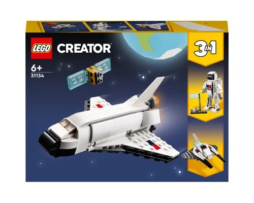 Конструктор LEGO Creator Космічний шатл 144 деталей (31134)