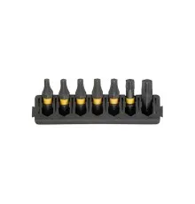 Набір біт DeWALT в касеті для Tough Case, FlexTorq, L25 мм,Т15,Т20-2 шт, Т25-2 шт,Т30,Т40 (DT70816)