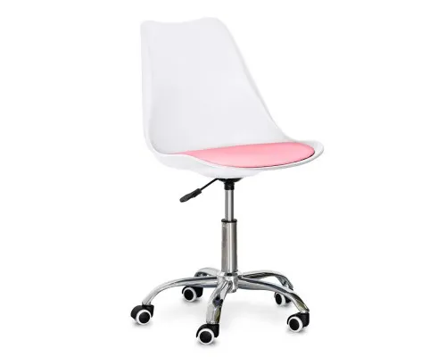 Офісне крісло Evo-kids Capri White / Pink (H-231 W/PN)