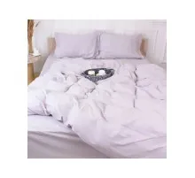 Постільна білизна MirSon Poplin Line 054 Light Gray 110x140 (2200006277354)