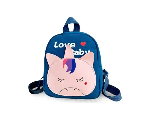 Рюкзак дитячий Evo-kids Small Unicorn-2 Blue (2418-19 Blue Unicorn-2)