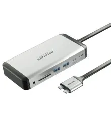 Концентратор Promate USB Hub 13 ports versahub-mst.grey (versahub-mst.grey)
