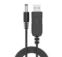 Кабель живлення USB to DC 5.5x2.1mm 9V Grand-X (RC-09B)