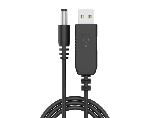 Кабель живлення USB to DC 5.5x2.1mm 9V Grand-X (RC-09B)