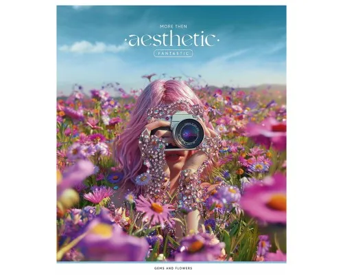 Зошит Школярик Aestetic life 48 аркушів клітинка (048-3470K)