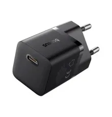 Зарядний пристрій Baseus 1xUSB-C 25W GaN5 black (P10110909113-00)