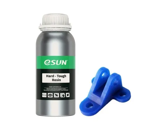 Фотополімерна смола eSUN Resin Hard Tough UV/LCD Blue 1kg (HARDTOUGHRESIN-U1000G)