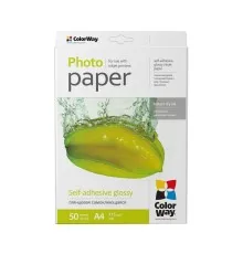 Фотопапір ColorWay A4 115г glossy 50л (PGS1158050A4)