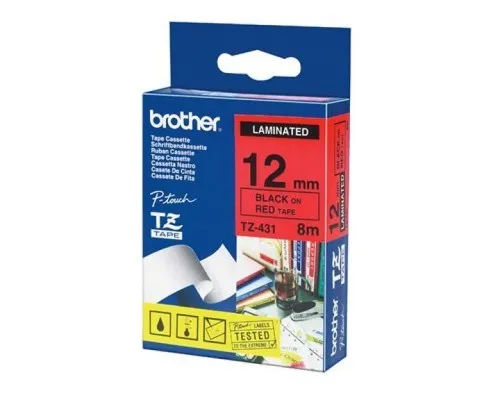 Стрічка для принтера етикеток Brother TZE431