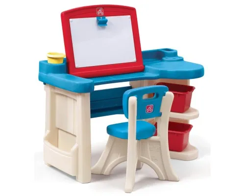 Дитячий стіл Step2 для творчості ART DESK REFRESH зі стільцем (45693)