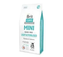 Сухий корм для собак Brit Care GF Mini Light & Sterilised 7 кг (8595602521081)