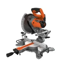 Торцювальна пила Black&Decker 1500 Вт, диск 216х30 мм, 4700 об/хв, XPS, вага 15 кг (BES701)