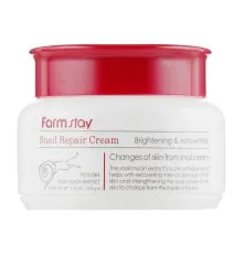 Крем для обличчя FarmStay Snail Repair Cream Відновлювальний з муцином равлика 100 мл (8809317284613)