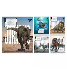 Зошит Yes JURASSIC WORLD ALIVE А5 12 аркушів лінія (767678)