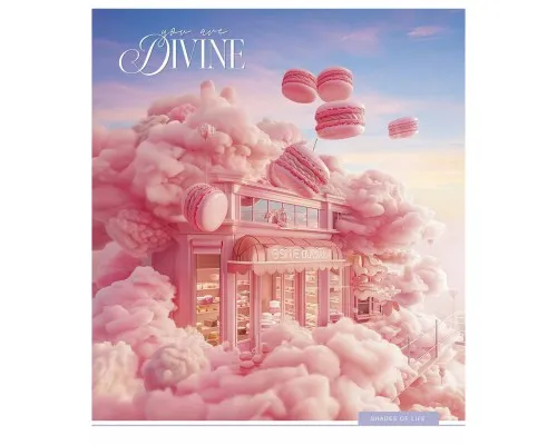 Зошит Школярик Fantasy life 48 аркушів клітинка (048-3475K)