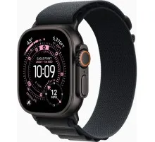 Смарт-годинник Apple Watch Ultra 3 GPS + Cellular 49mm Black Titanium Case with Black Alpine Loop - Small (MF0Q4QP/A)