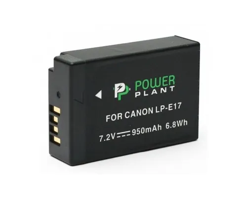 Акумулятор до фото/відео PowerPlant Canon LP-E17 (DV00DV1410)