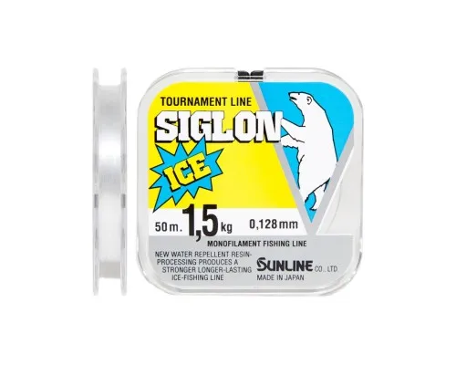 Волосінь Sunline SIGLON ICE 50м #0.6/0.128мм 1,5кг (1658.03.11)