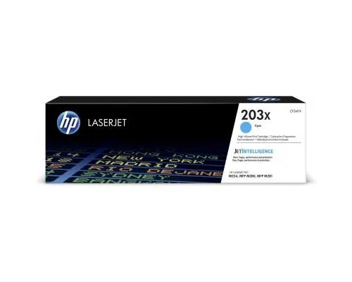 Картридж HP CLJ  203X Cyan 2.5K (CF541X)