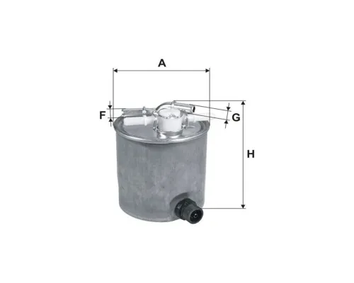 Фільтр паливний Wixfiltron WF8479