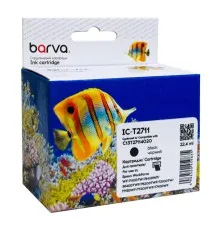 Картридж Barva Epson T2711 27XL (C13T27114020) 1100 c, Black (IC-T2711)