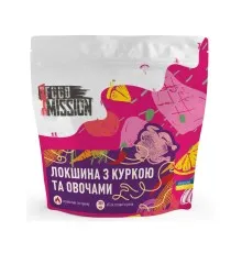 Їжа швидкого приготування Food Mission Локшина з куркою та овочами 65 г (fm.30580)