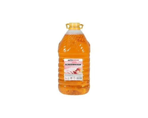Омивач автомобільний AUTO DRIVE WINTER SCREEN WASH PEACH -19 °С, ПЕТ 5 л (AD0141)