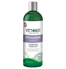 Шампунь для тварин Vet's Best Hypo-Allergenic для собак гіпоалергенний 470 мл (0031658100040)