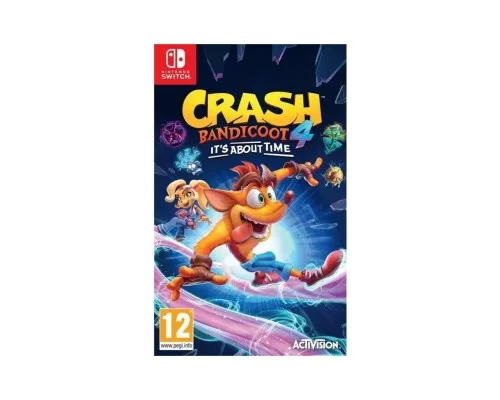 Гра Nintendo Crash Bandicoot 4 It's About Time, картридж (1067315)
