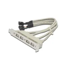 Кабель для передачі даних косичка (для системної плати), 4xUSB 2.0 Atcom (15258)