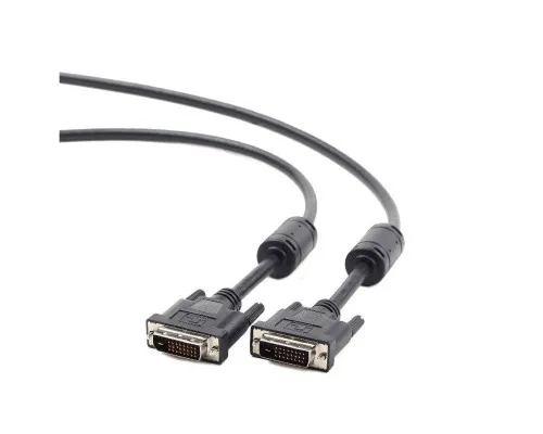 Кабель мультимедійний DVI to DVI 24+1pin, 1.8m Cablexpert (CC-DVI2-BK-6)