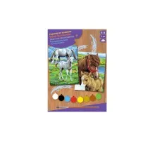 Набір для творчості Sequin Art PAINTING BY NUMBERS JUNIOR-PAIRS Horses (SA0215)