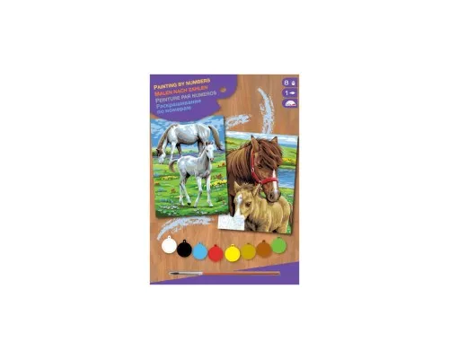 Набір для творчості Sequin Art PAINTING BY NUMBERS JUNIOR-PAIRS Horses (SA0215)