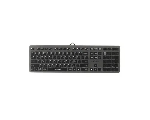 Клавіатура A4Tech FX60H USB Grey White backlit (4711421976343)
