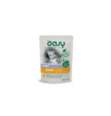 Вологий корм для кішок OASY Adult з куркою 85 г (8053017343709)
