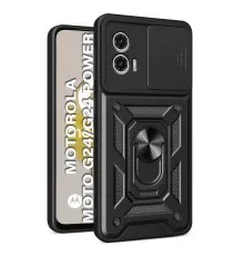 Чохол до мобільного телефона BeCover Military Motorola Moto G24/G24 Power Black (710722)