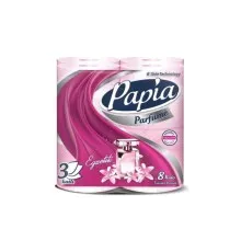 Туалетний папір Papia Parfume 3 шари 8 рулонів (8690536023448)