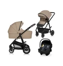 Коляска Lionelo 3 в 1 BIANKA 3IN1 BEIGE SAND (LO-BIANKA 3IN1 BEIGE SAND)
