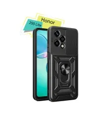 Чохол до мобільного телефона BeCover Military Honor 200 Lite Black (713044)