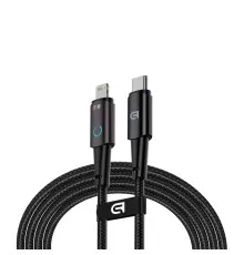 Дата кабель USB-C to Lightning 1.2m 20W black Armorstandart (ARM75865)