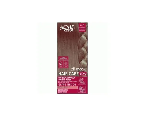 Відтінковий бальзам Acme Color Hair Care Ton Oil Mask 016 - Фіолетово-попелястий (4823115501882)