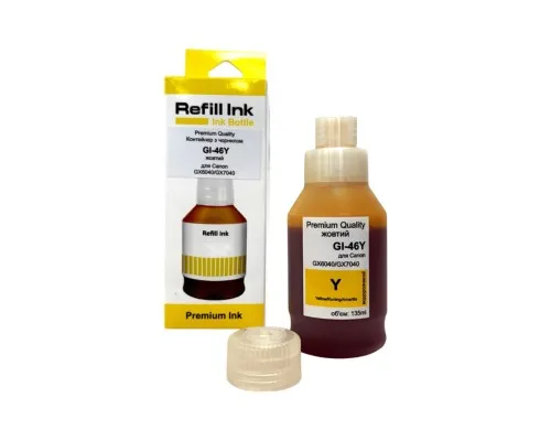 Чорнило Premium Quality Canon GI-46 135мл Yellow (70264935)