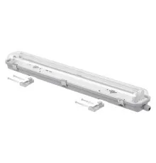 Світильник Delux PC7 LED IP65_G13 метал. клипсы без ламп (90024302)