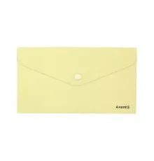 Папка - конверт Axent DL 180мкм Pastelini Жовта (1414-08-A)