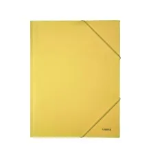 Папка на резинках Axent A4 430 мкм Pastelini yellow (1504-26-A)