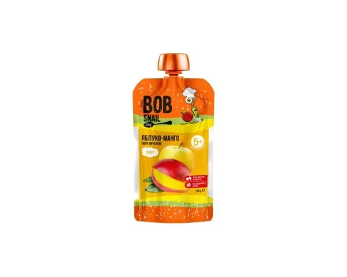 Дитяче пюре Bob Snail Равлик Боб Яблуко-манго 250 г (4820219345152)