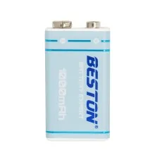 Акумулятор Крона 9V USB Type-C 1000mah Li-ion Beston (9VC-10VC/AA620289)