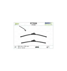 Щітка склоочисника Valeo 577836