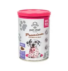 Вологий корм для собак Pet Chef З індичкою 415 г (4820255193601)
