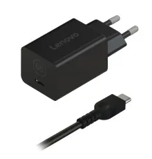 Блок живлення до ноутбуку Lenovo 65W GaN Nano Adapter USB Type-C (40AWGN65EU)
